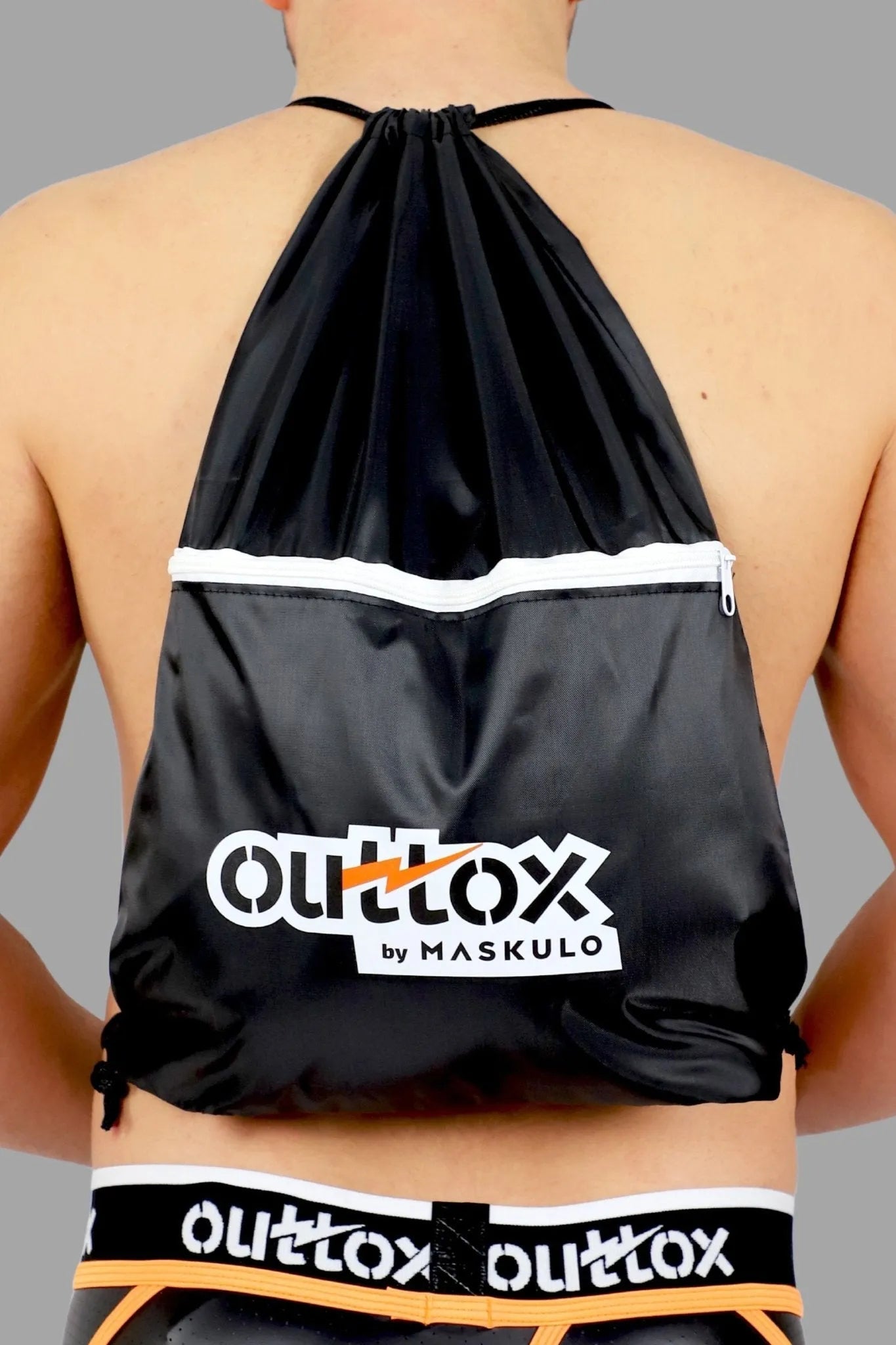 Outtox. Drawstring Bag. Black - Outtox - XBG101-YX - Maskulo EU Global Online Store