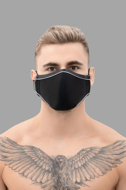 Outtox. Dagelijks masker. Zwart+Wit