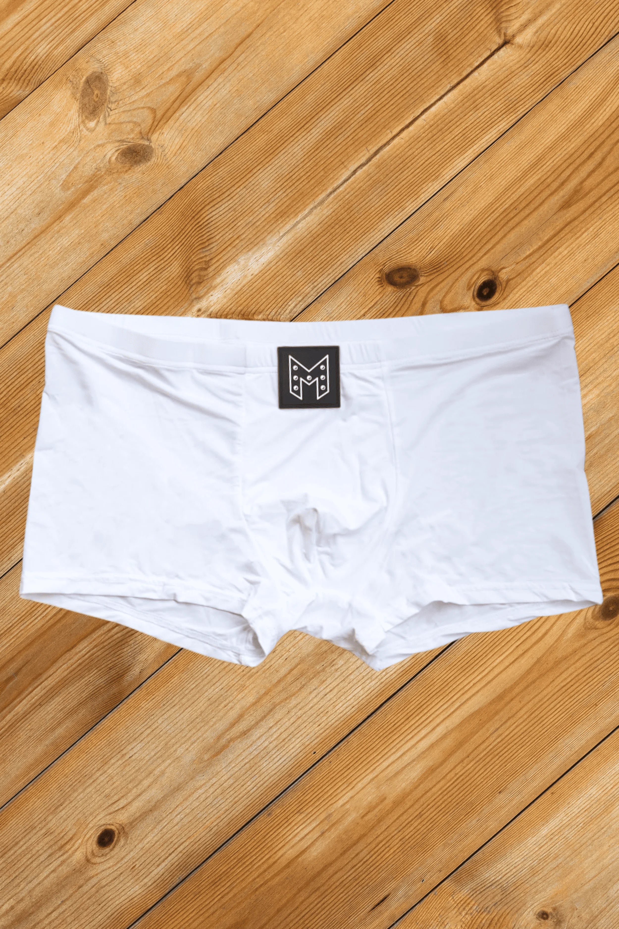 Quadron Ironsilk Trunks Serrés. Blanc