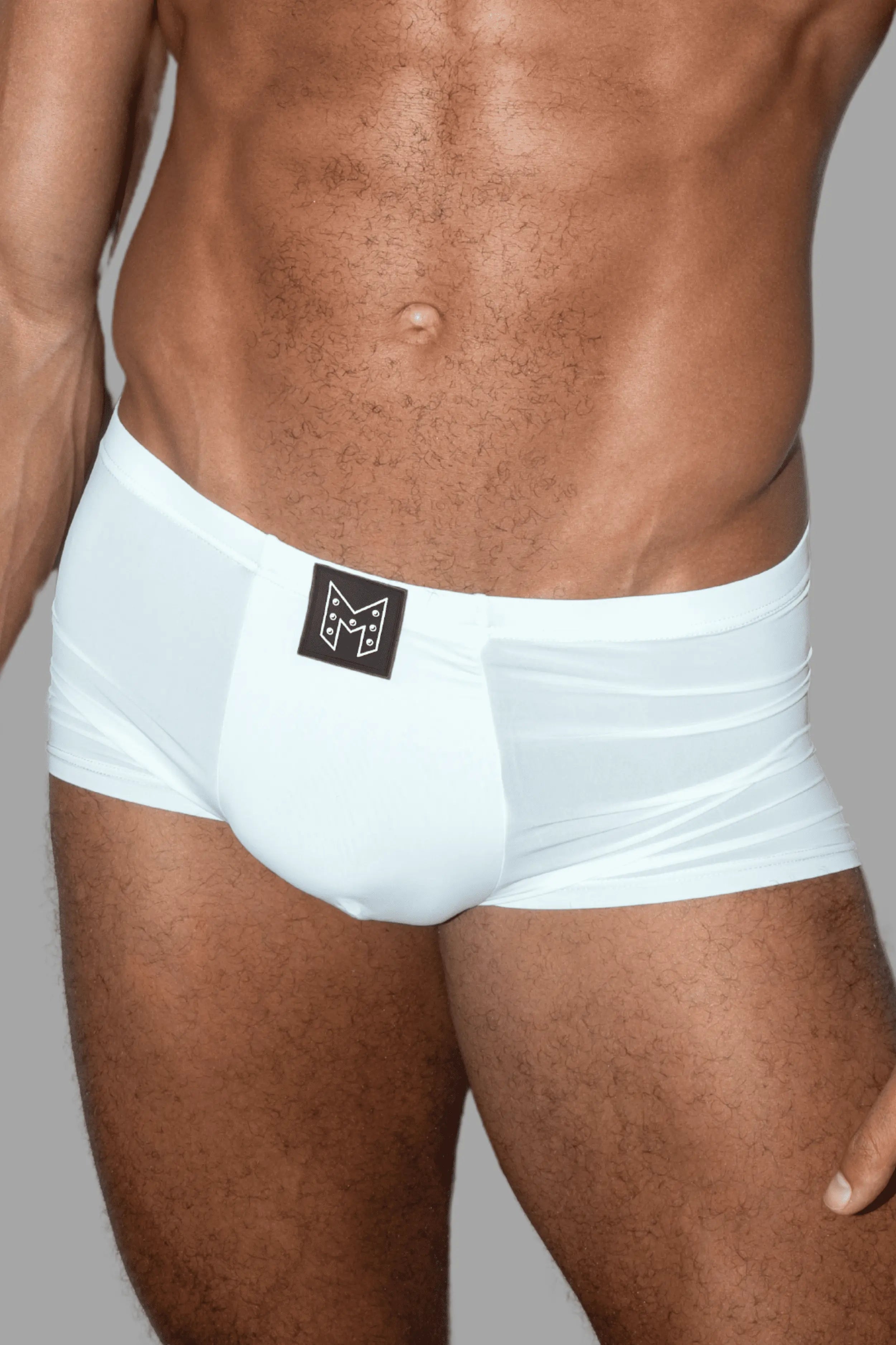 Quadron Ironsilk Trunks Serrés. Blanc