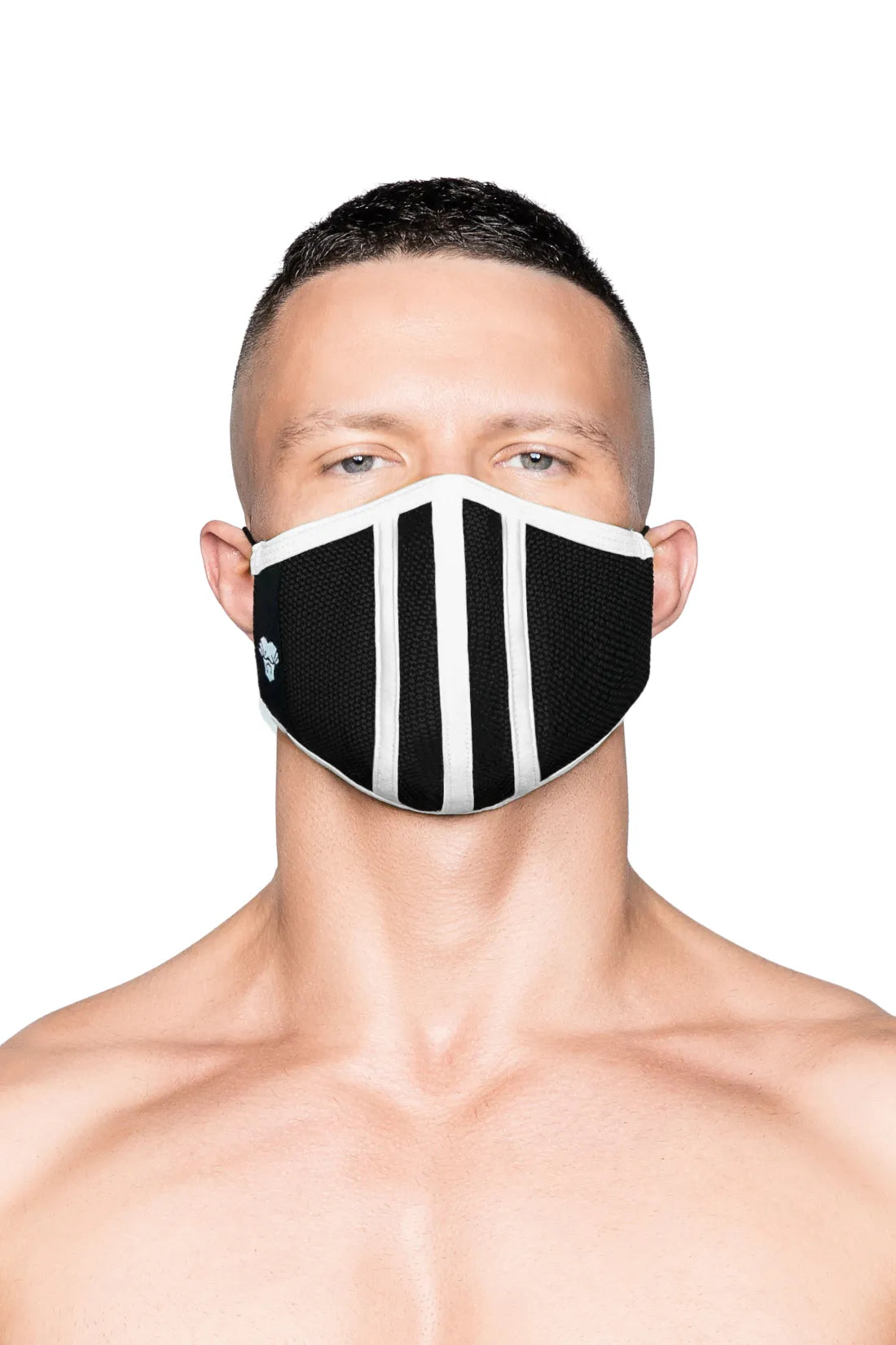 Life 3D Mask. White and Black