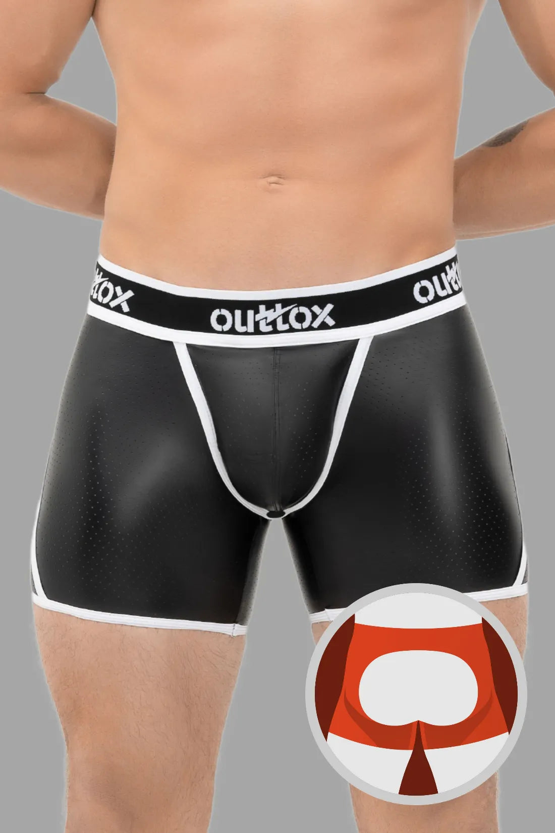 Outtox. Short ouvert à l&