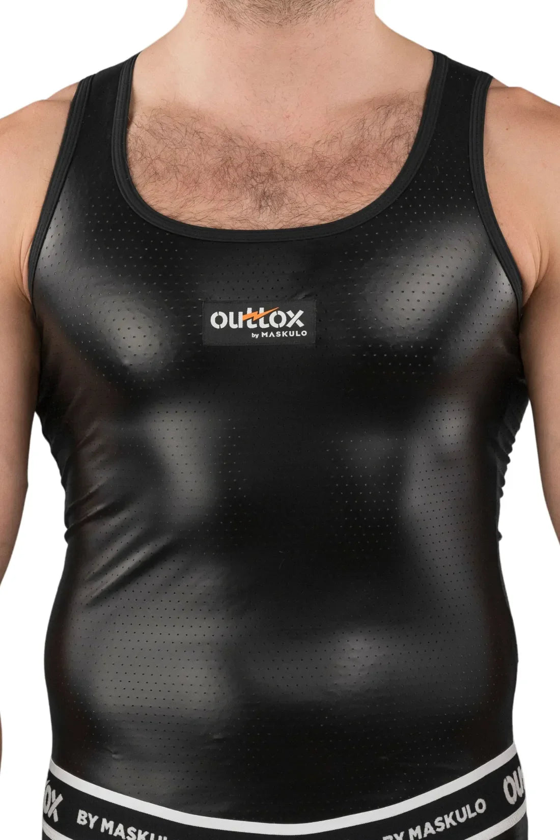 Outtox. Tanktop. Zwart