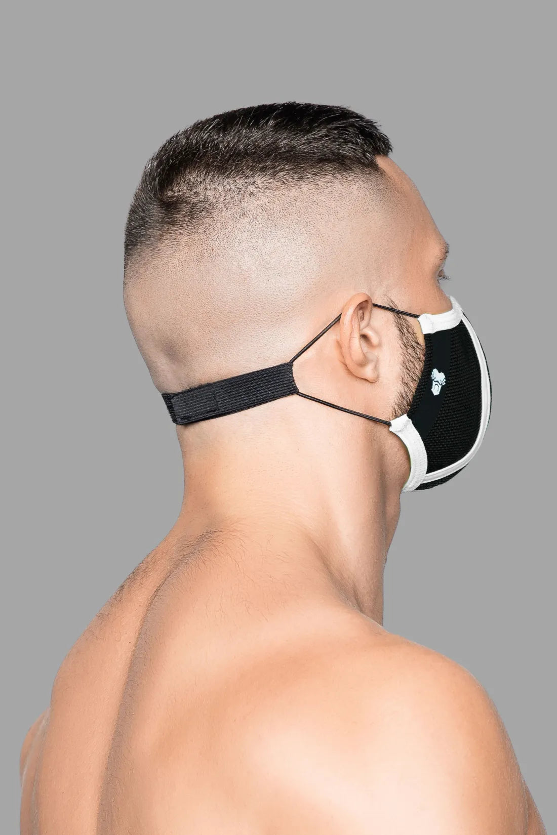 Leven 3D-masker. Wit+zwart