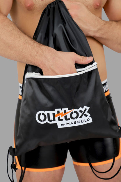 Outtox. Sac de cordon. Noir