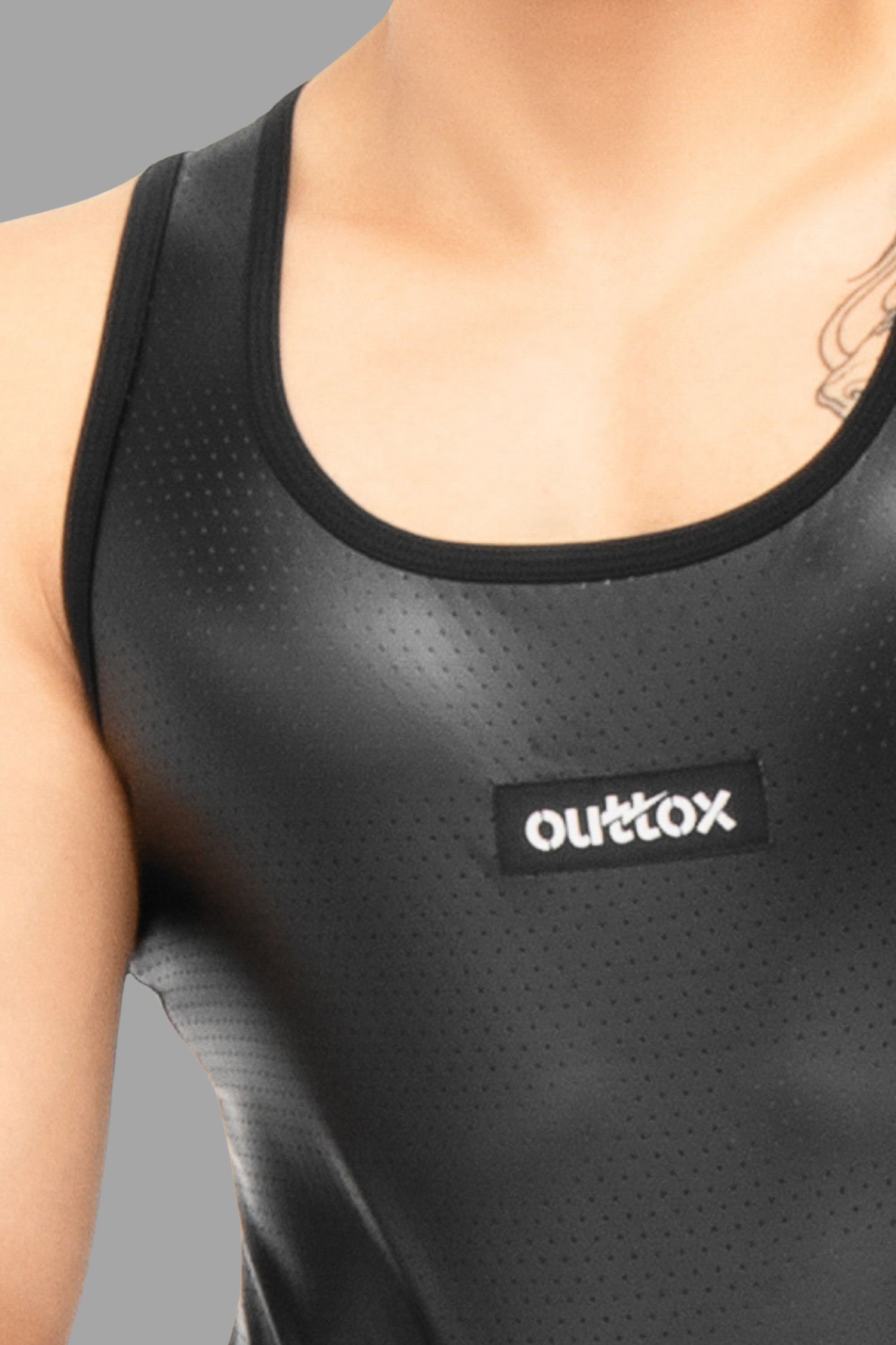 Outtox. Tank top. Black