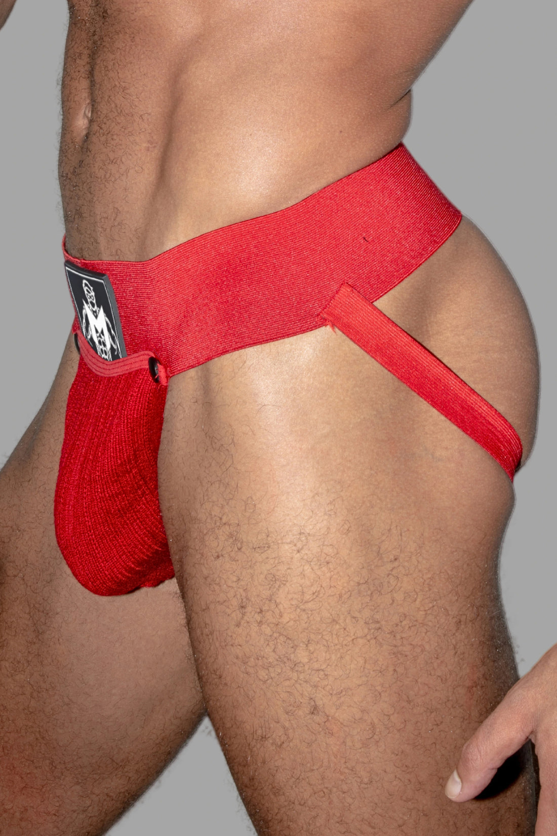 Dash Cyclone. Jockstrap met Verwijderbare Pouch. Rood