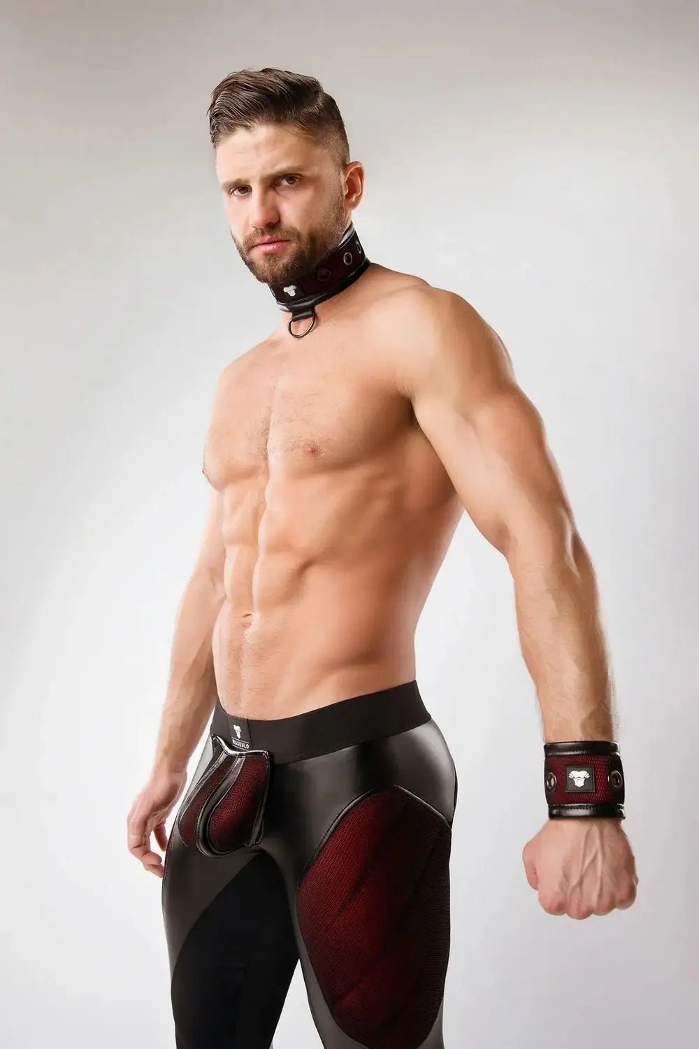 Armored. Color - Under. Mesh wristband. Red - Maskulo - MAC141-Y1 - Maskulo EU Global Online Store