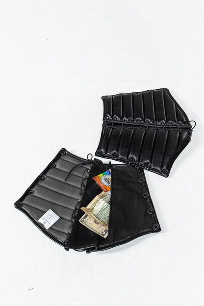 Armored. Leather - look Forearm Guard Wallet (1 pc) - Maskulo - MAC153-Y1 - Maskulo EU Global Online Store