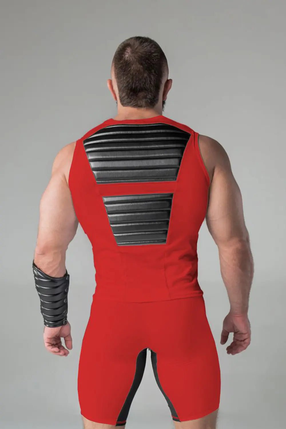 Armored. Tank Top. Front Pads. Red - Maskulo - MTP133-Y1 - Maskulo EU Global Online Store