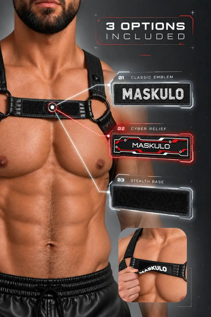 Corbin Thorso Body Harness - Black - Maskulo - MHR193-YX- Maskulo EU Global Online Store