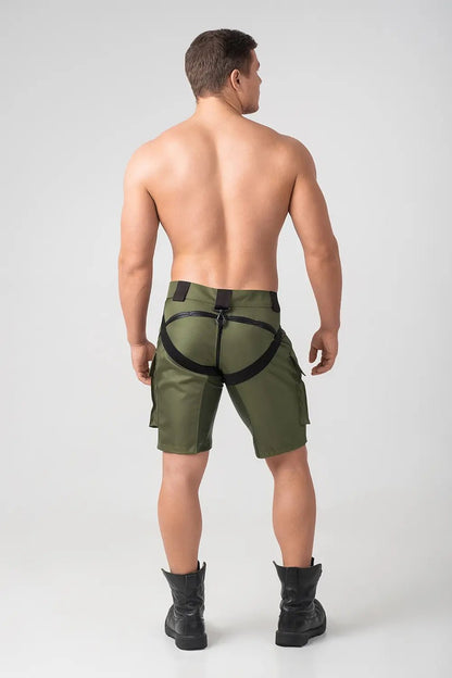 Hawk Enforce Zip Shorts - Maskulo - MSH107-Y1 - Maskulo EU Global Online Store