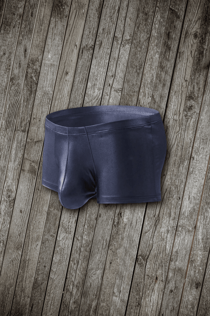 Olaf Aquario. Shiny Shorts. Blue Dark - Maskulo - MSH282-Y1 - Maskulo EU Global Online Store